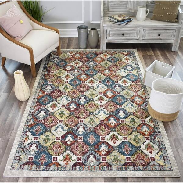 Shop Sela Heirloom Ivory Softtouch High Low Tranisitional Vintage Area Rug On Sale Free Shipping Today Overstock 28161735