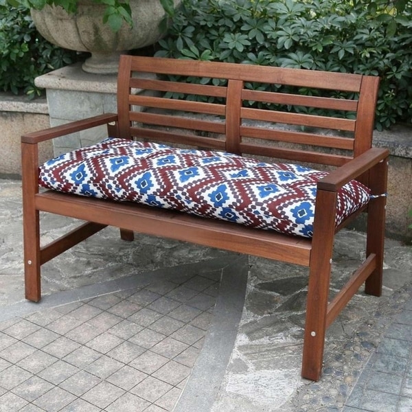 tufted outdoor bench cushions