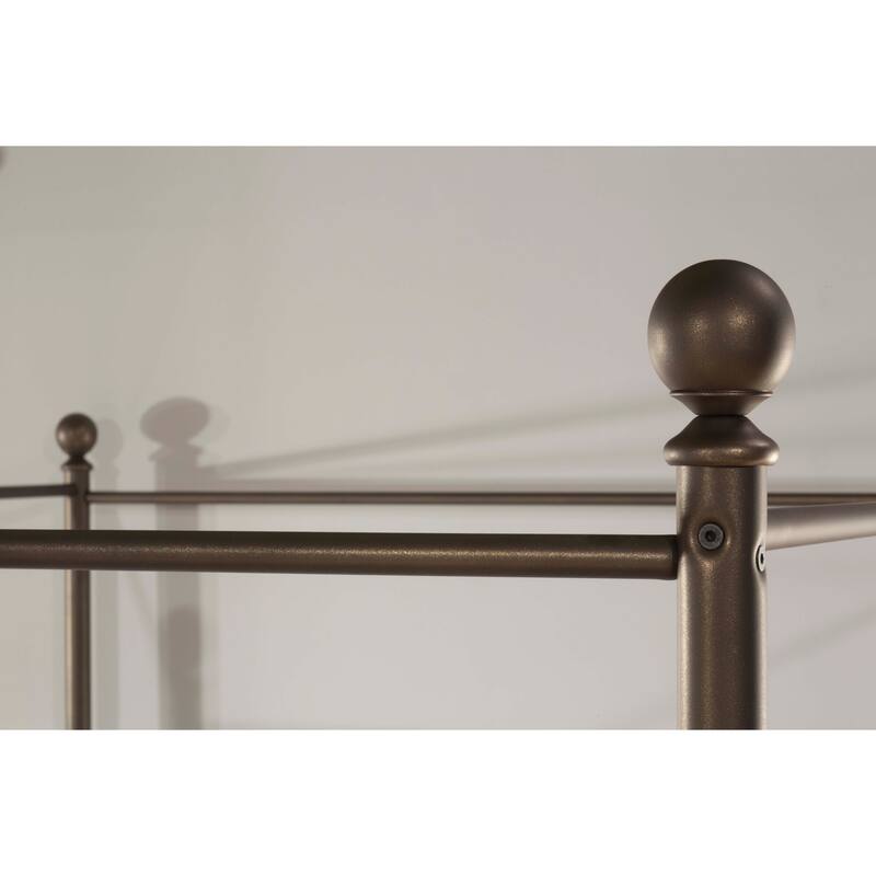 McArthur Canopy Bed Set (Bed Frame Not Included) Bronze Finish