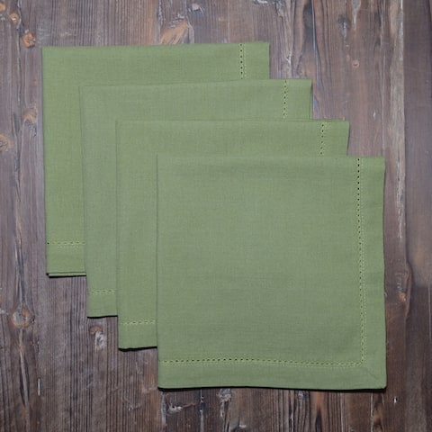 Dunroven House Hemstitched Cotton Napkins (Set of 4)