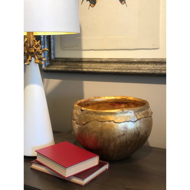 Heather Bowl Distressed Gold By Lucas McKearn