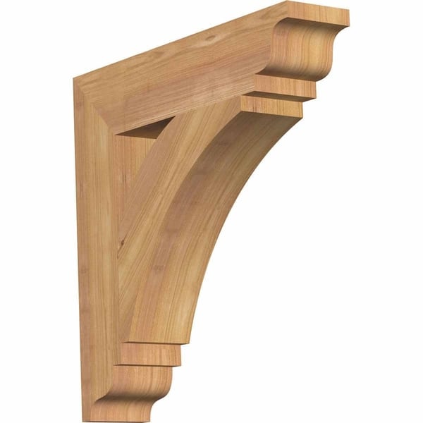 Thorton Traditional Smooth Bracket, Western Red Cedar - Bed Bath ...