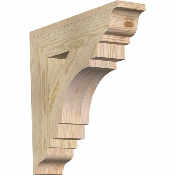 Merced Traditional Rough Sawn Bracket, Douglas Fir