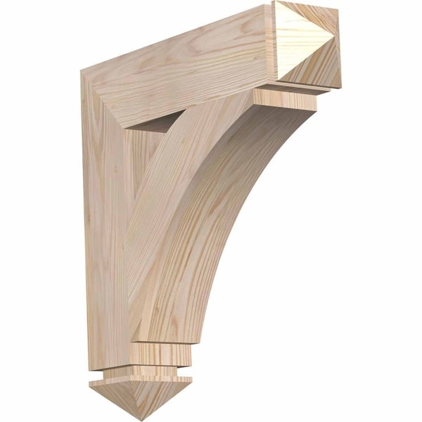 Thorton Arts & Crafts Smooth Bracket, Douglas Fir