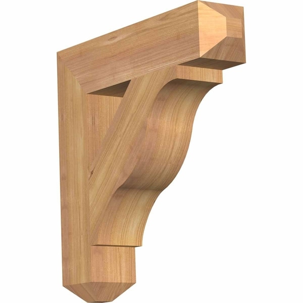 Funston Craftsman Smooth Bracket, Western Red Cedar