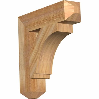 Imperial Craftsman Rough Sawn Bracket, Western Red Cedar