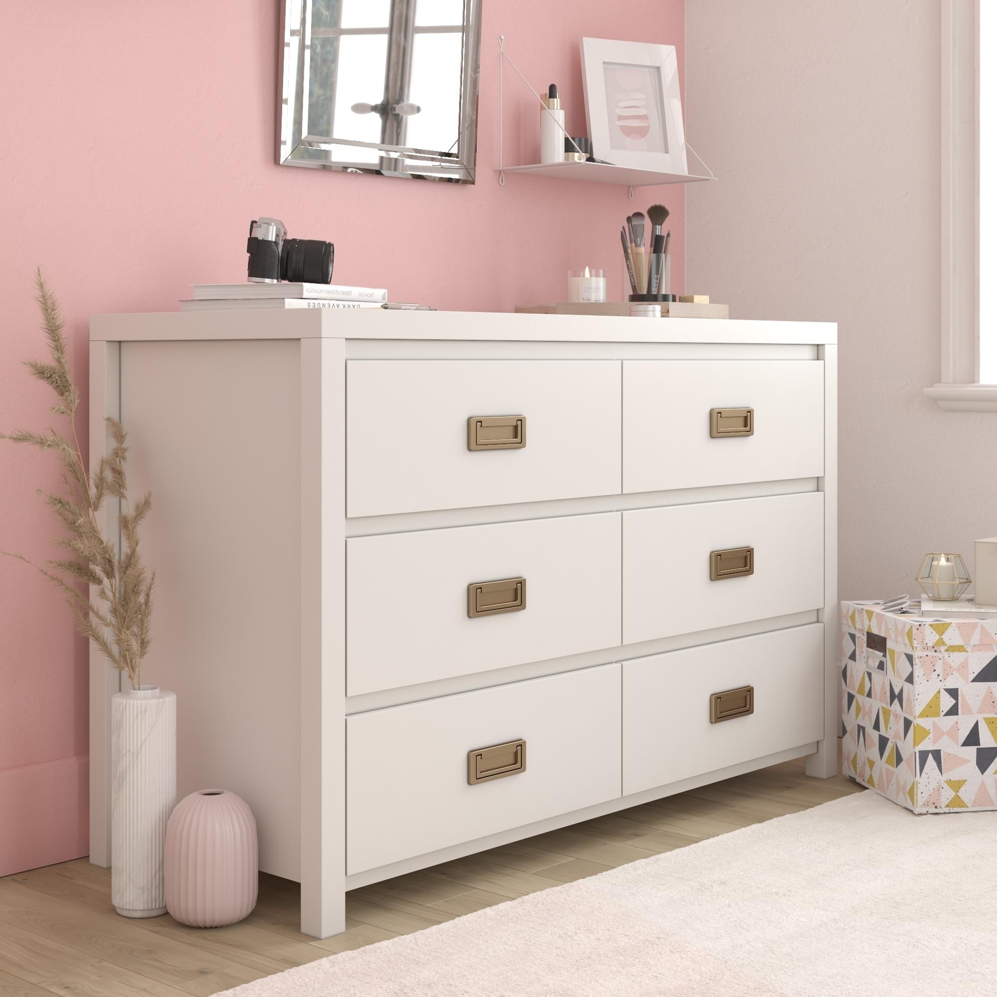 Shop Little Seeds Monarch Hill Haven 6 Drawer White Kids Dresser