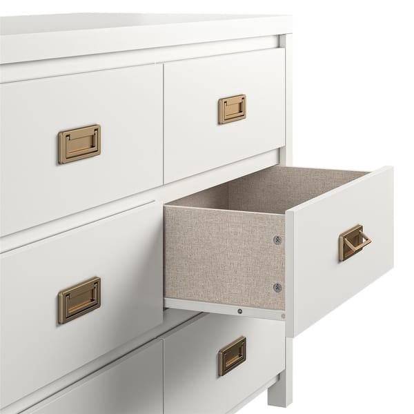 Shop Little Seeds Monarch Hill Haven 6 Drawer White Kids Dresser