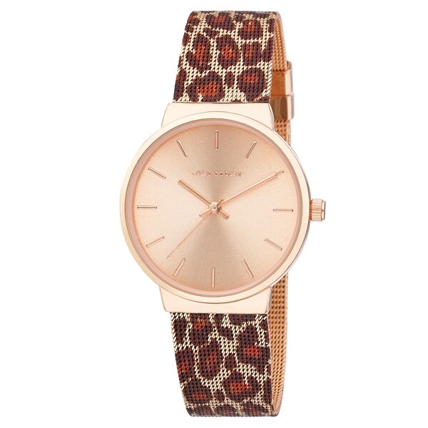womens designer rose gold watches