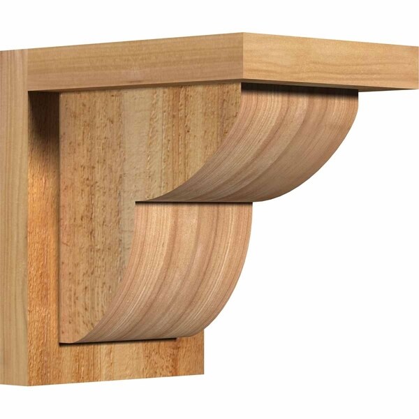 Crestline Rough Sawn Corbel w/Backplate, Western Red Cedar