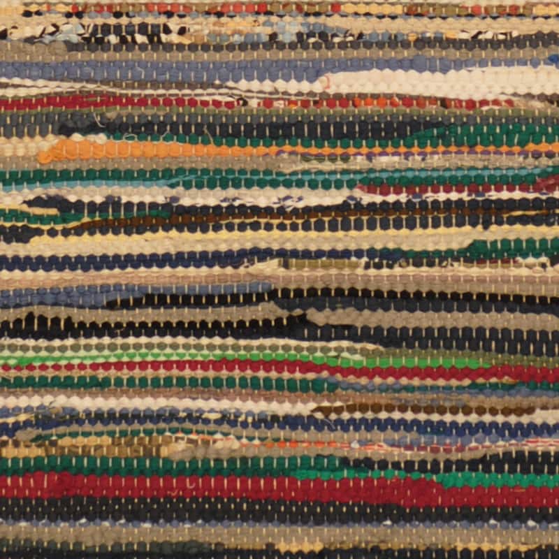 Handmade Wool Kilim (India) - 1'5 x 2'