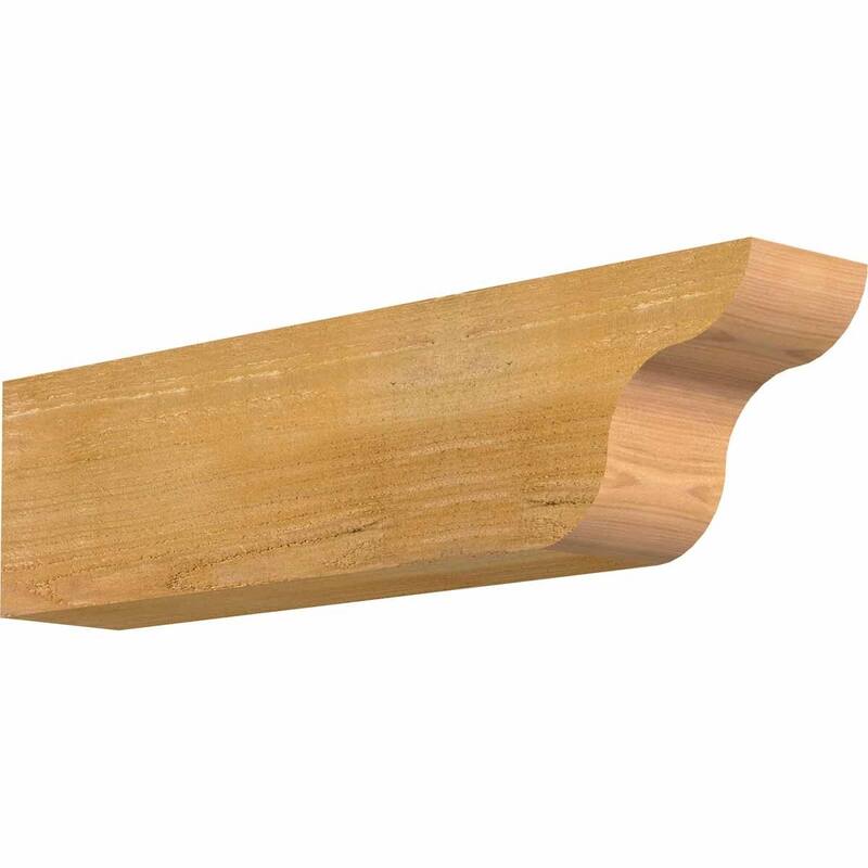 Carmel Rough Sawn Rafter Tail, Western Red Cedar - On Sale - Bed Bath 