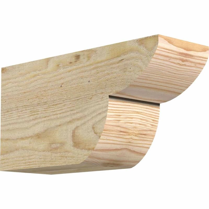 Crestline Rough Sawn Rafter Tail, Douglas Fir - Overstock - 28167121