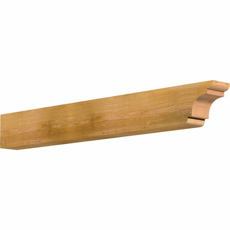 New Brighton Rough Sawn Rafter Tail, Western Red Cedar - Bed Bath 