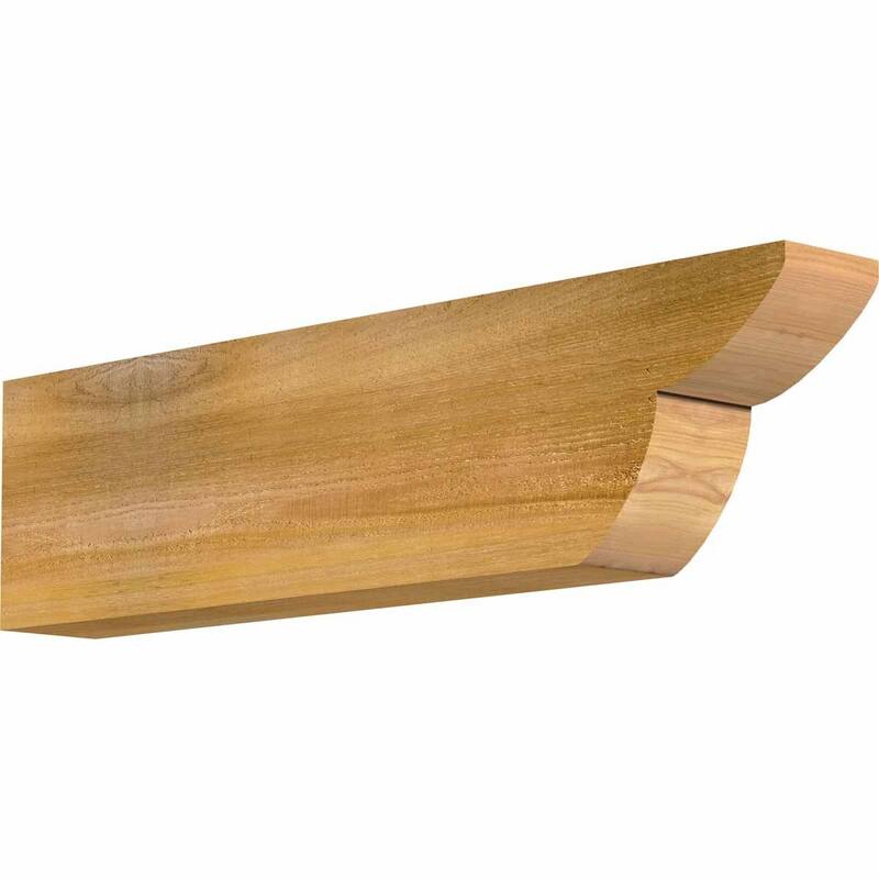 Crestline Rough Sawn Rafter Tail, Western Red Cedar - Bed Bath & Beyond 