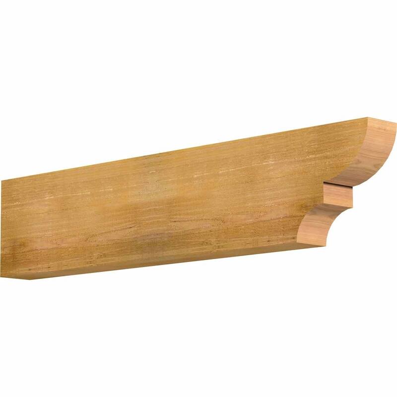 Ridgewood Rough Sawn Rafter Tail, Western Red Cedar - Bed Bath & Beyond ...