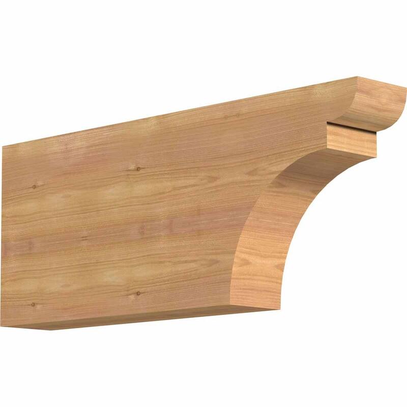 Yorktown Smooth Rafter Tail, Western Red Cedar - Bed Bath & Beyond 