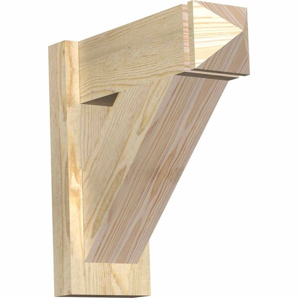 Traditional Rough Sawn Arts and Crafts Outlooker, Douglas Fir