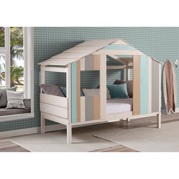 Twin Caribbean Bay Low Loft in Multi Color