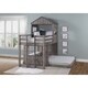 Twin over Full Campsite Loft in Rustic Dark Grey - Thumbnail 2