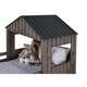 Twin over Full Campsite Loft in Rustic Dark Grey - Thumbnail 3