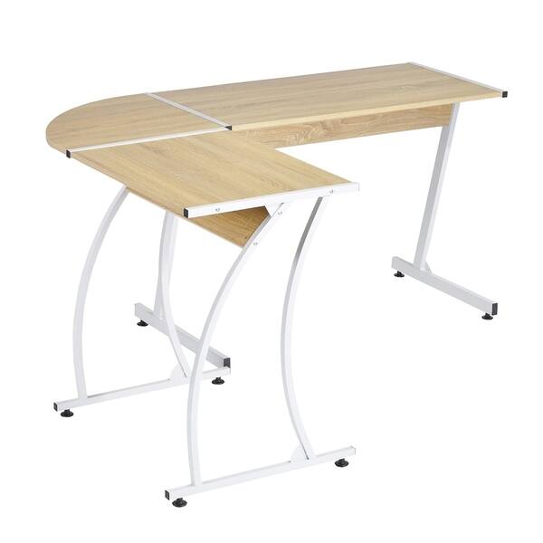 Carbon Loft Reddy Computer Desk L Shape Writing Workstation Carbon Loft Reddy Computer Desk L