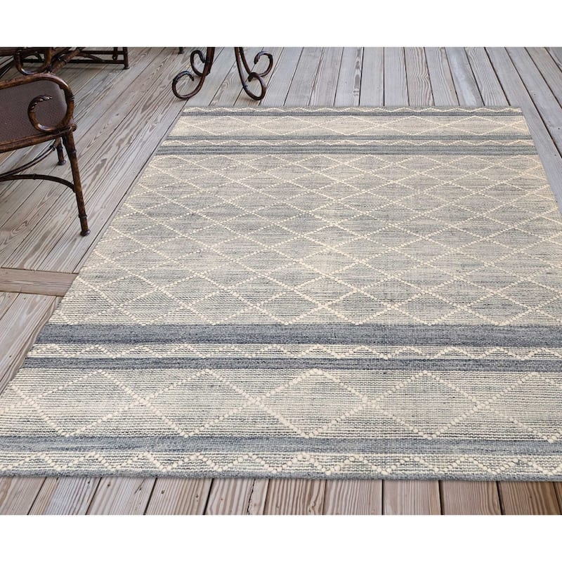 Liora Manne Artista Diamond Stripe Indoor/Outdoor Rug
