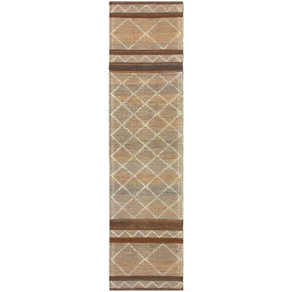 Liora Manne Artista Diamond Stripe Indoor Outdoor Rug Sisal Diamond Stripe Indoor Outdoor Rug Sisal