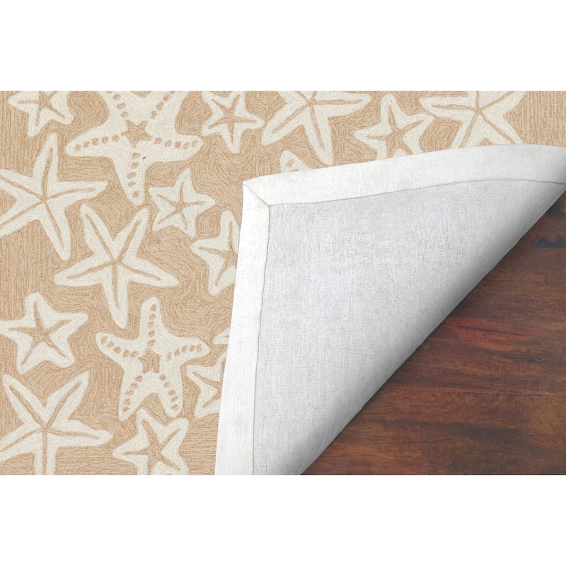 Liora Manne Capri Starfish Indoor/Outdoor Rug