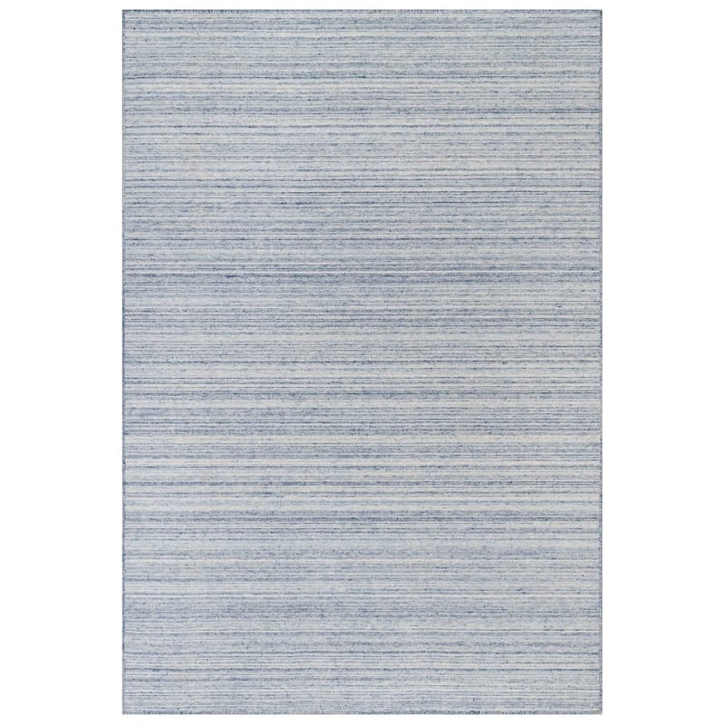 Liora Manne Dakota Stripe Indoor/Outdoor Rug - 7'6"X9'6" - Blue