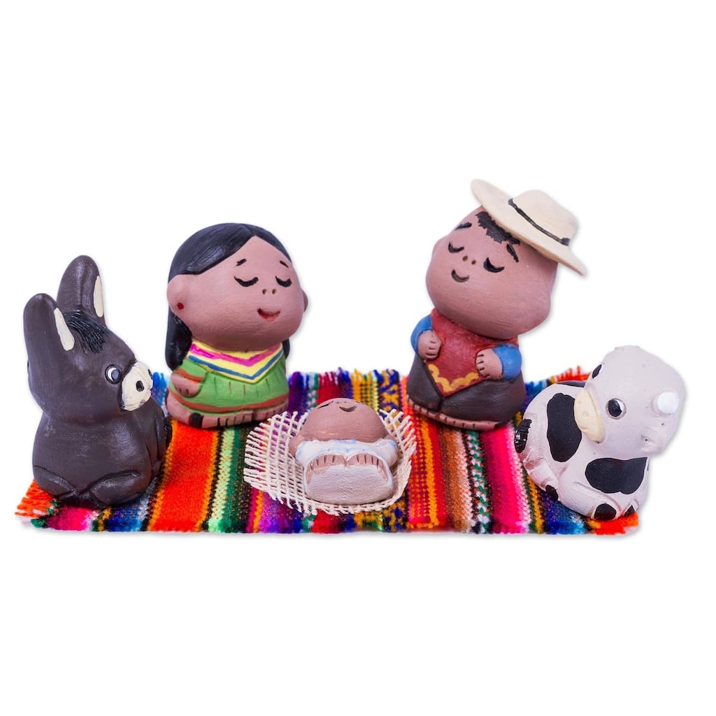 Handmade Peruvian Nativity Ceramic nativity scene (Peru) - N/A