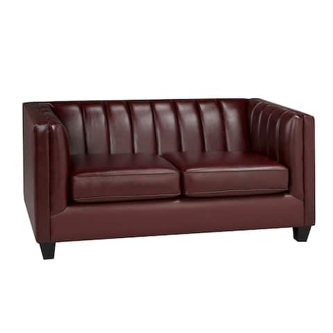 Hastings Top Grain Leather Loveseat