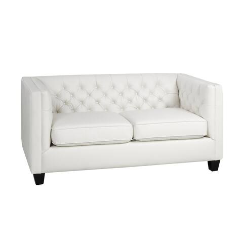 Windsor Top Grain Leather Loveseat