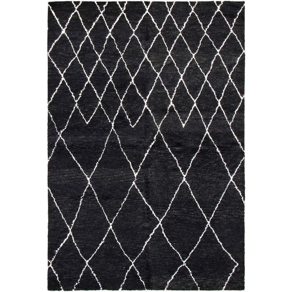 ECARPETGALLERY Arlequin Black Rug - 6'0 x 9'0
