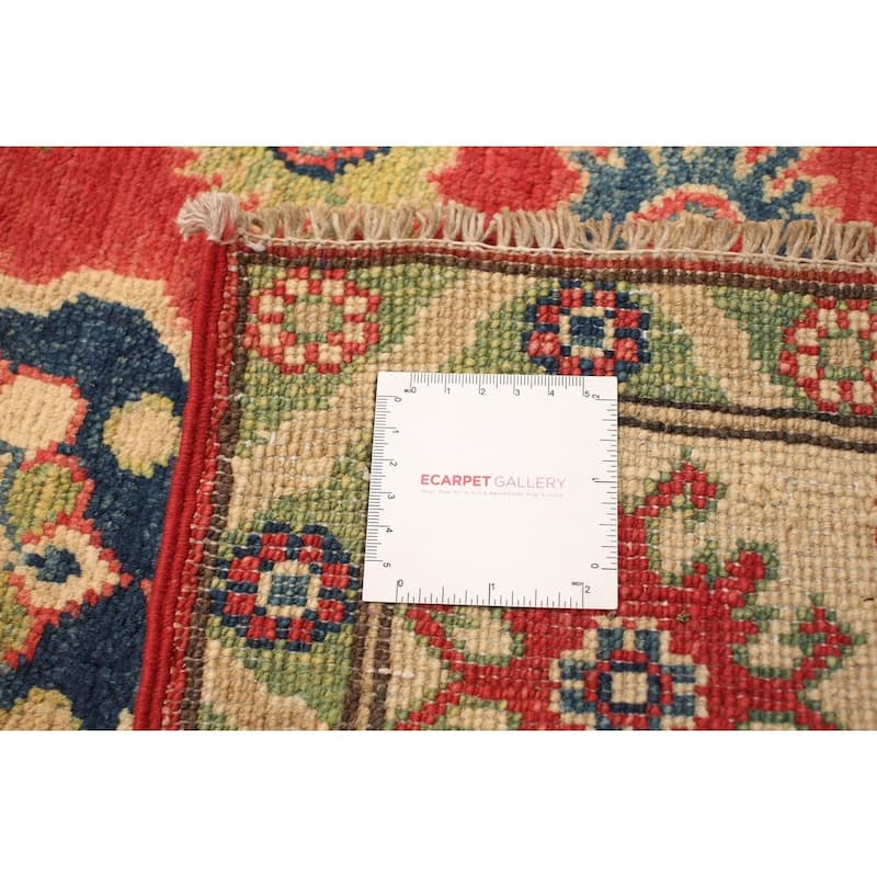 Hand-knotted Finest Gazni Red Wool Rug - 4'10 x 6'9/4'10" x 6'9"