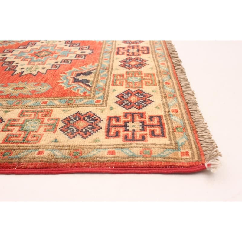 Hand-knotted Finest Gazni Copper Wool Rug - 2'9" x 9'5" Runner/2'9 x 9'5