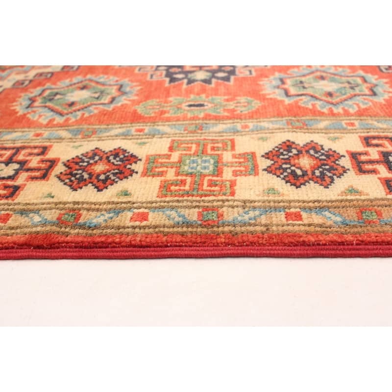 Hand-knotted Finest Gazni Copper Wool Rug - 2'9" x 9'5" Runner/2'9 x 9'5