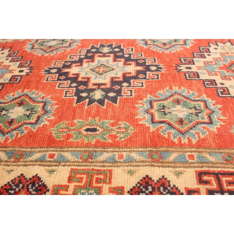 Hand-knotted Finest Gazni Copper Wool Rug - 2'9" x 9'5" Runner/2'9 x 9'5