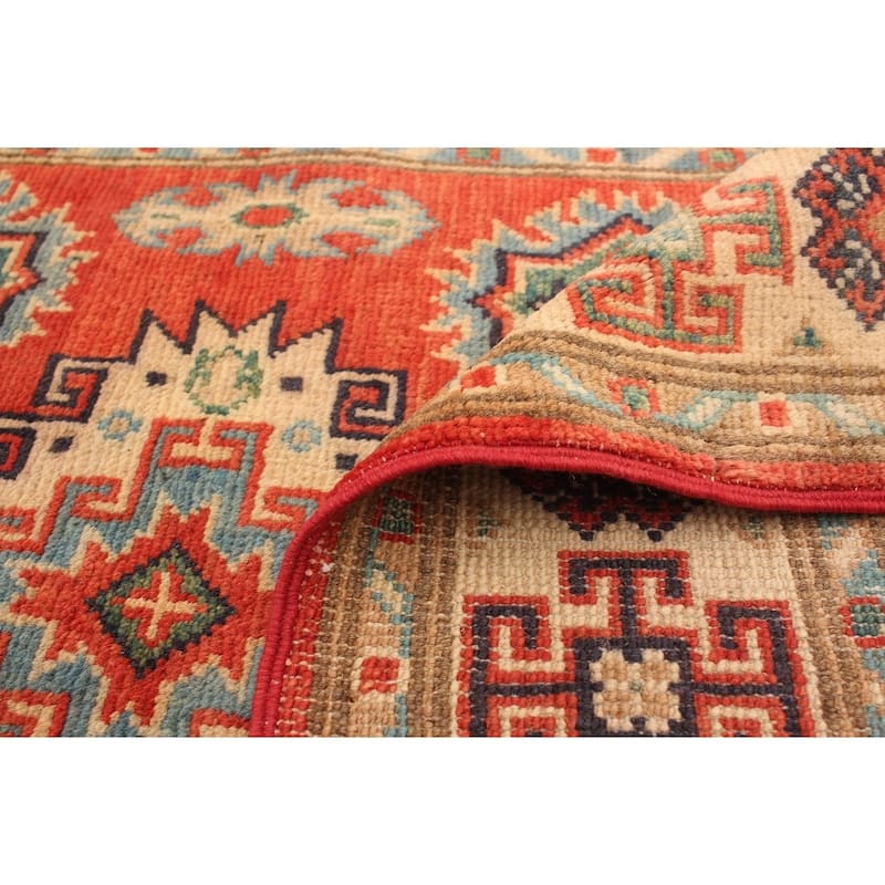 Hand-knotted Finest Gazni Copper Wool Rug - 2'9" x 9'5" Runner/2'9 x 9'5