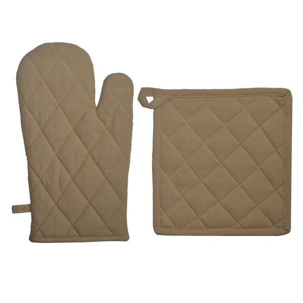 oven mitt and pot holder set