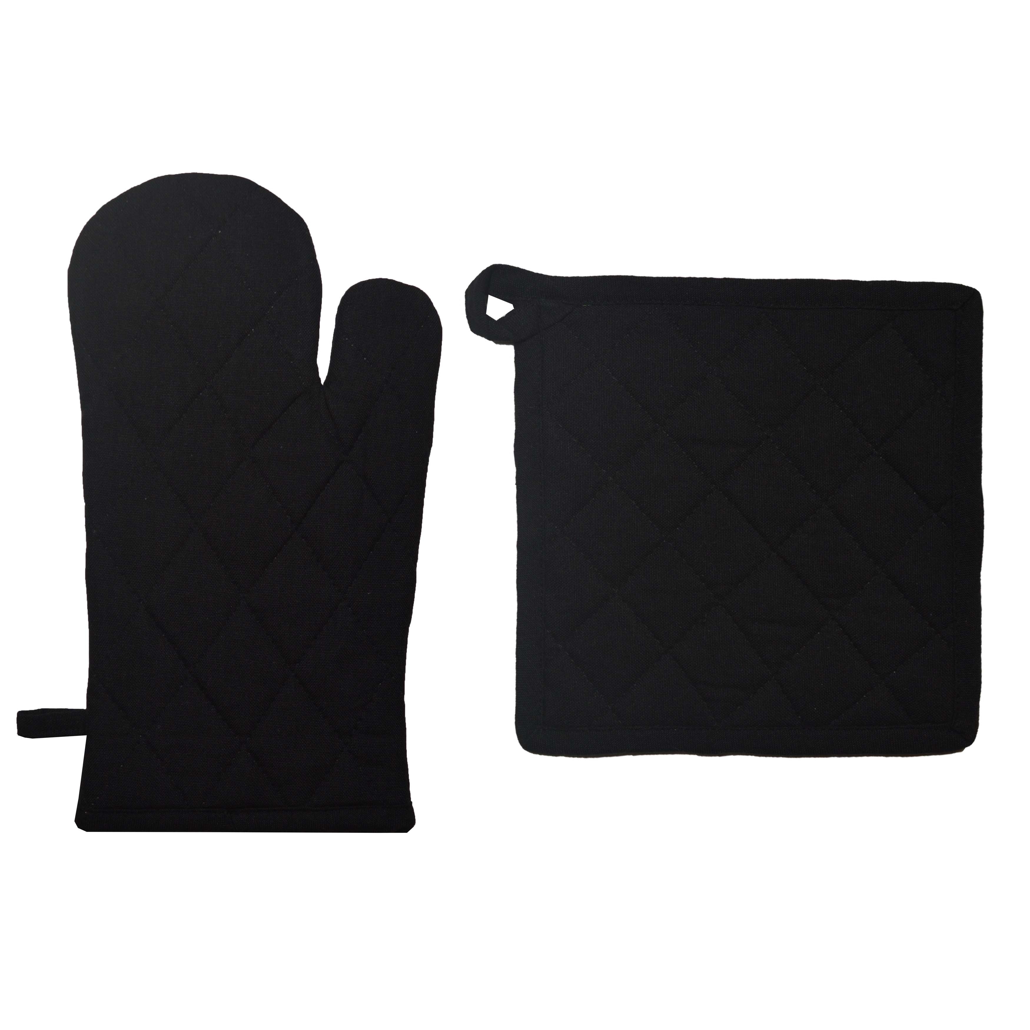 Dunroven House Quilted Oven Mitt and Potholder Set - Bed Bath & Beyond -  28173109