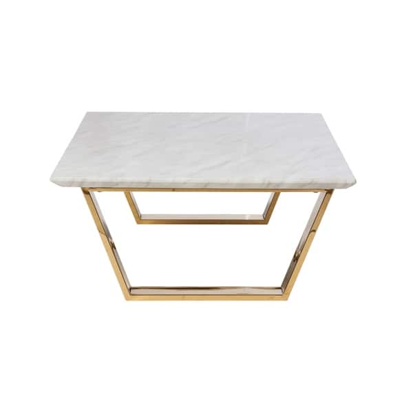 Milan Marble Coffee Table In Polished Gold Free Milan Marble Coffee Table In Polished Gold Free