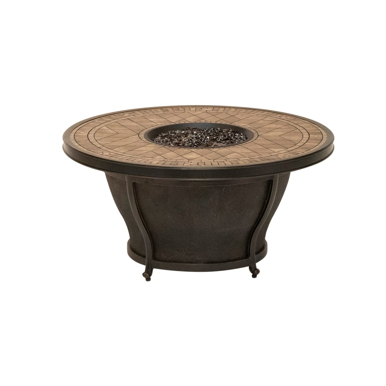 Shop Agio Balmoral 48 Round Fire Pit On Sale Free Shipping