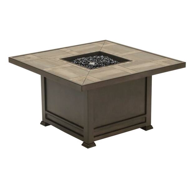 Shop Agio Clayton 44 Square Fire Pit Free Shipping Today