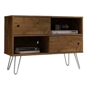 Manhattan Comfort Ulriksfors Mid Century Modern 35 In. Media Cabinet