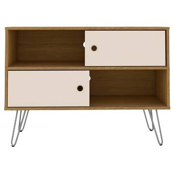 Manhattan Comfort Ulriksfors Mid Century Modern 35 In. Media Cabinet