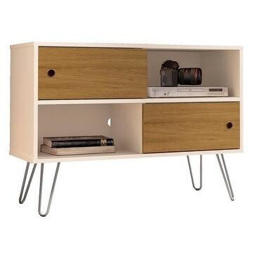 Manhattan Comfort Ulriksfors Mid Century Modern 35 In. Media Cabinet