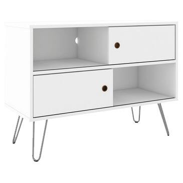 Manhattan Comfort Ulriksfors Mid Century Modern 35 In. Media Cabinet