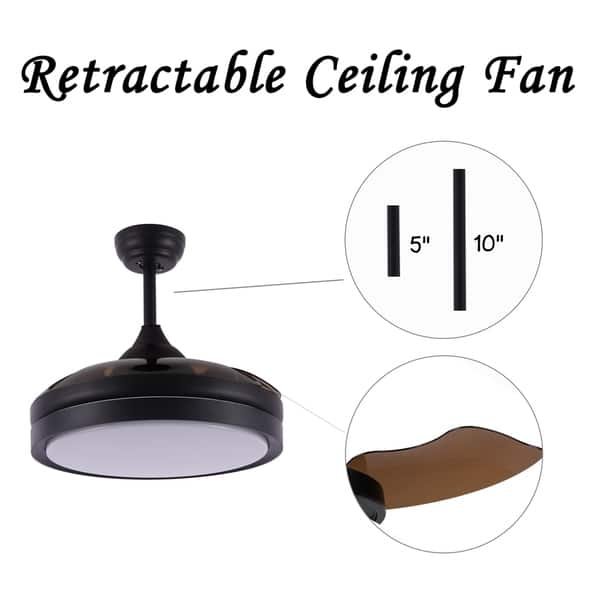 Shop Contemporary Bladeless Ceiling Fan With Light And