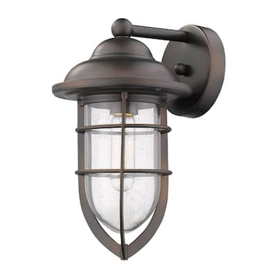 Dylan 1-light Oil Rubbed Bronze Exterior Wall Fixture